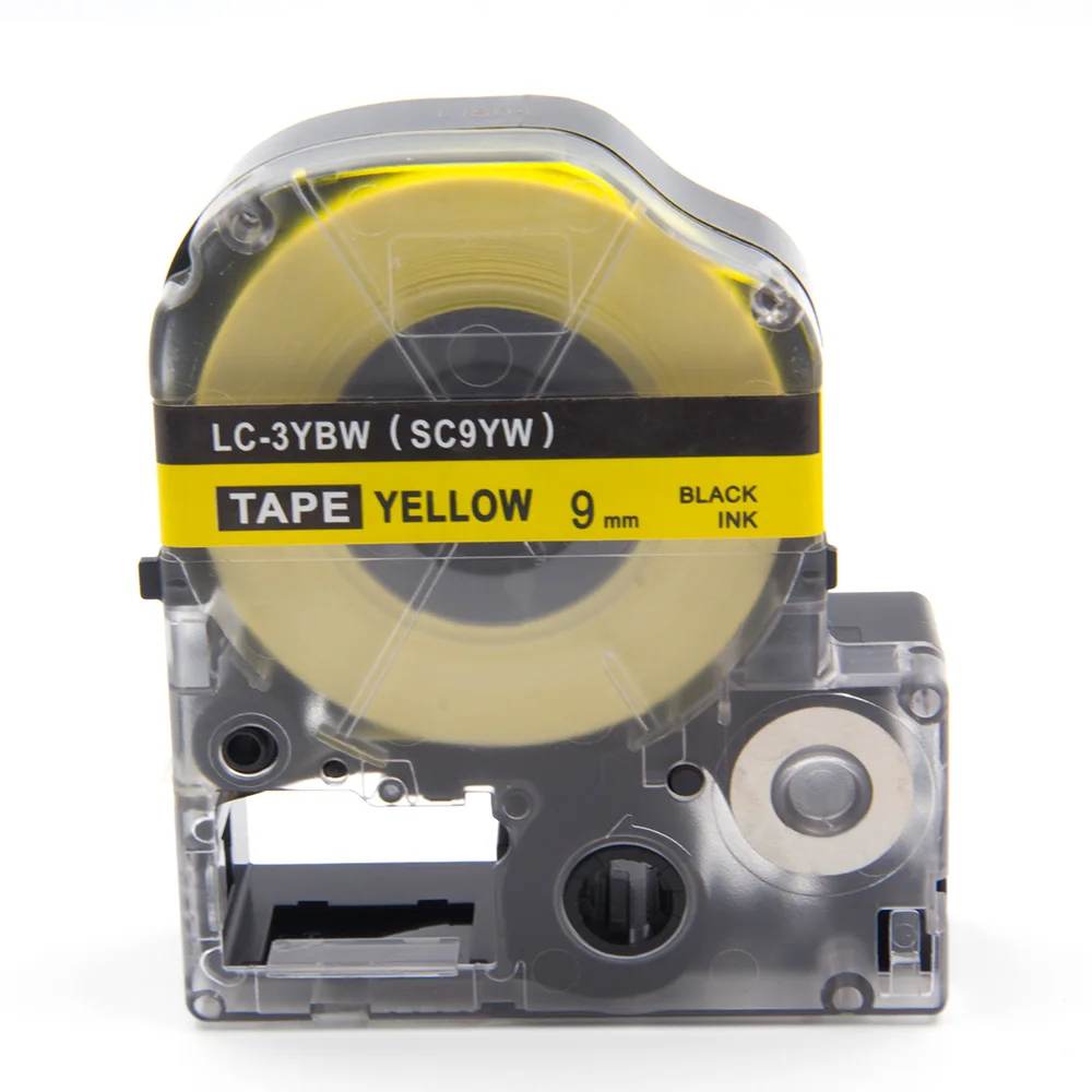 Absoonic 9 мм совместимый SC9YW LC 3YBP ленточный Стандартный LK картридж для Epson LabelWorks LW300