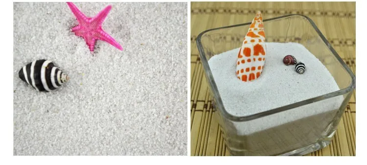 Заказ 2 лот-25%) 15 г кварц мелкий песок микро Ландшафтный Декор DIY песок стол Модель Материал украшение дома сад строительный инструмент