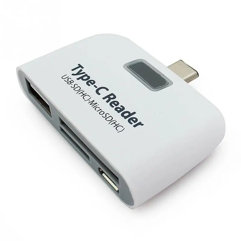 Многофункциональный адаптер для карт памяти USB 3 1 Type C устройство чтения TF SD OTG