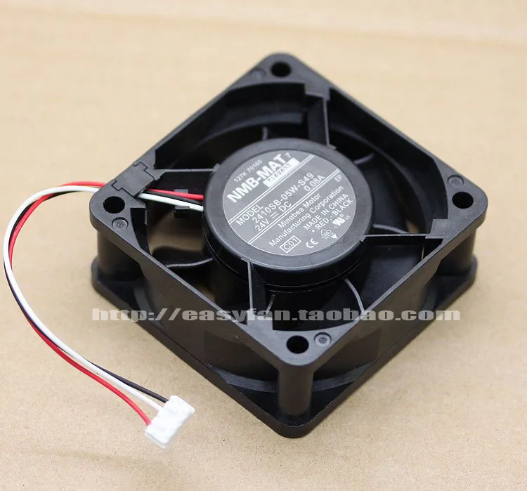 NMB MAT 2410SB 05W S4 C01 DC 24V 0.08A 60x60x25 мм вентилятор принтера|dc 24v fan|fan 24vdc fan |