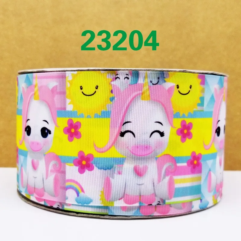 50 ярдов мультфильм напечатанный grosgrain ленты 23205