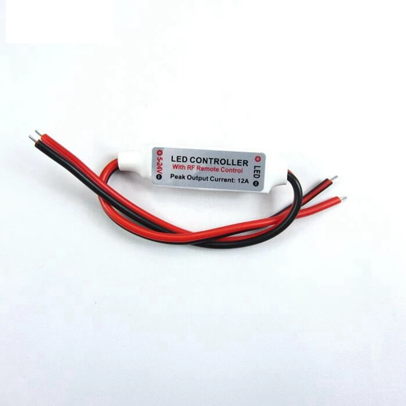 Wonlukiy RF пульт дистанционного управления DC 12 В 11 клавиш мини Диммер для Led