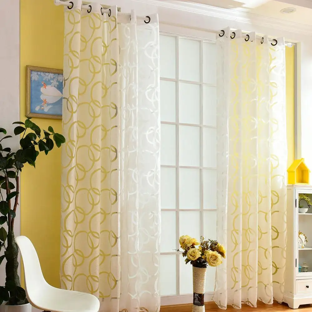 Европейский стиль простой круг цветочный дизайн украшение для дома современный