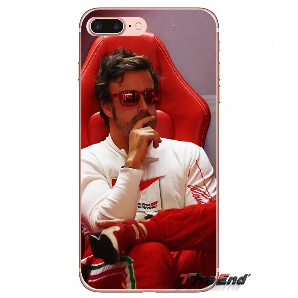 TPU Transparent Bag Case fernando alonso Spain star For Xiaomi Mi6 Mi 6 A1 Max Mix 2 5X 6X Redmi Note 5 5A 4X 4A A4 4 3 Plus Pro | Мобильные