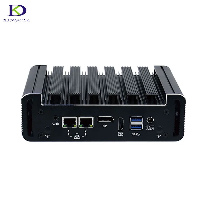 Бесплатная доставка DDR4 Мини ПК Поддержка DP HDMI двойной дисплей 4k мини Pfsense