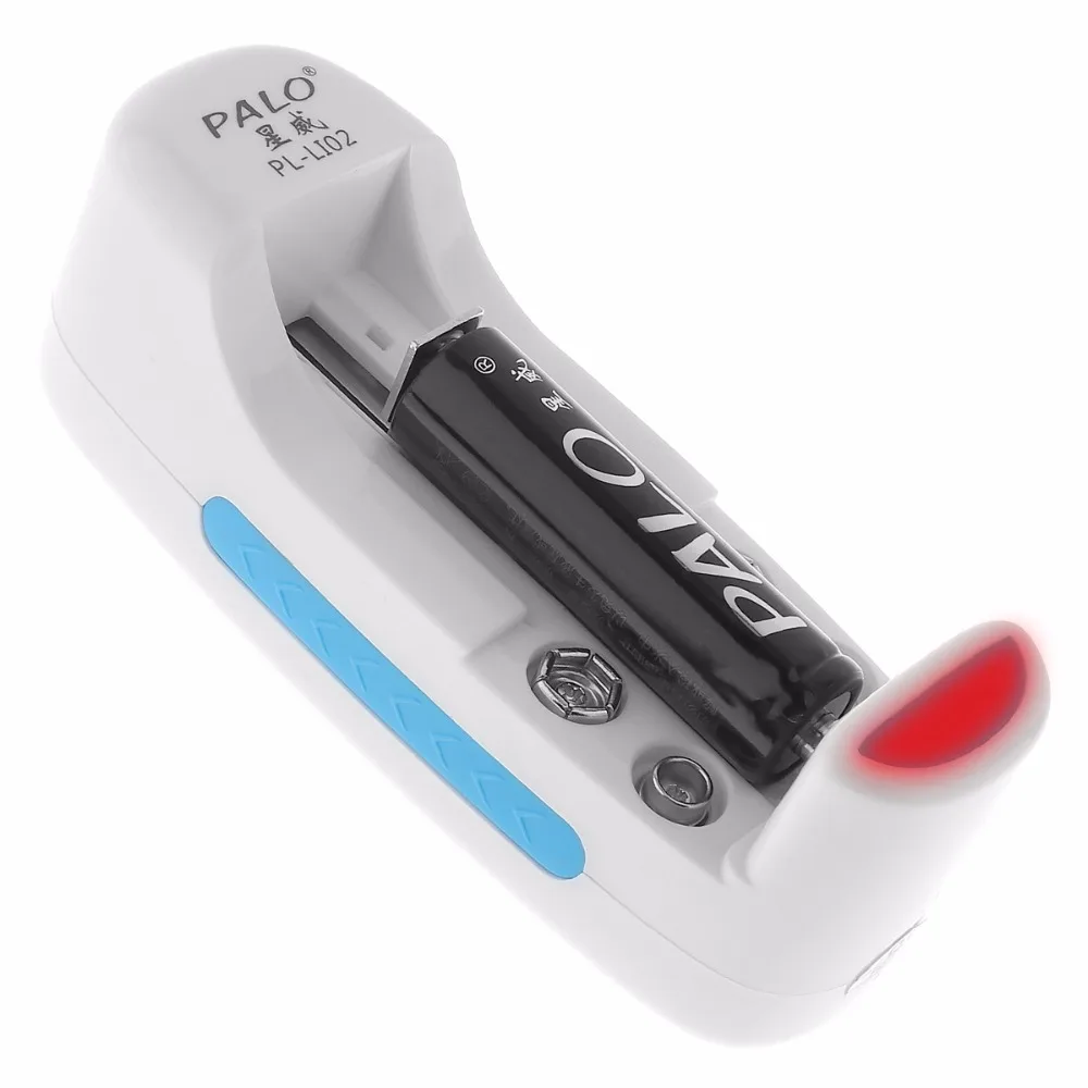 Смарт зарядное устройство PALO 3 7 V 4 2 с защитой от перегрузки по току для AA / AAA 9V 18650