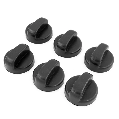 Новый стиль пластиковая газовая горелка плита поворотный переключатель ручка 6