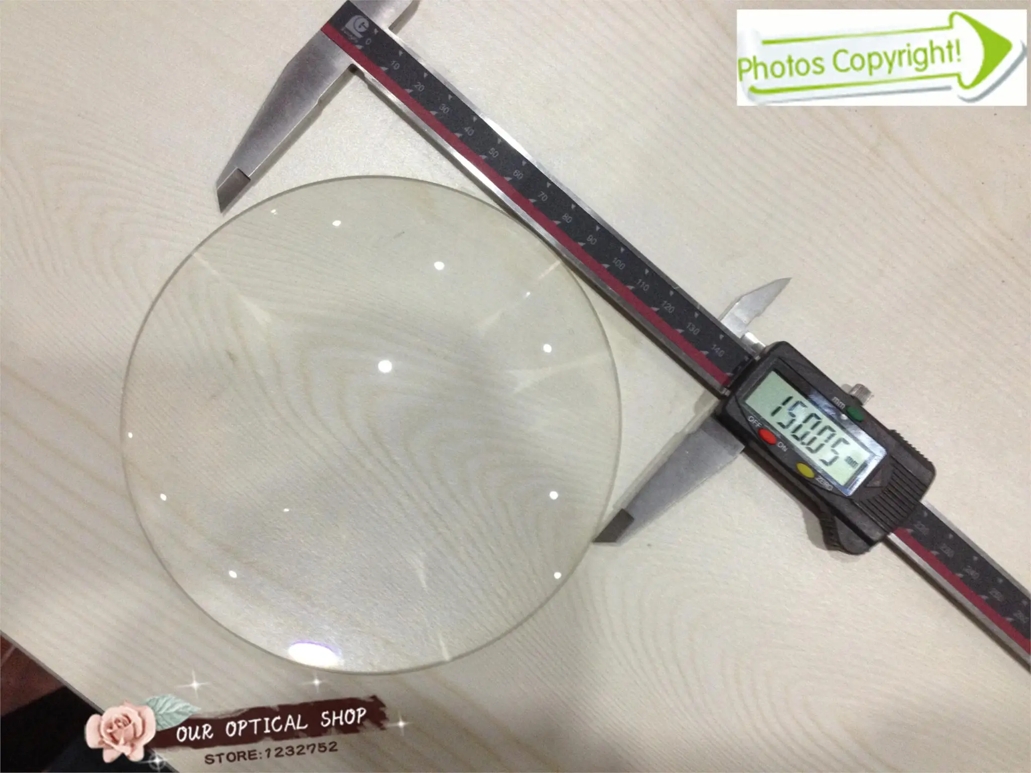 Высокое Качество PYREX 150 мм/5.9 &quotдиаметр Боросиликатного стекла Плоско-выпуклых