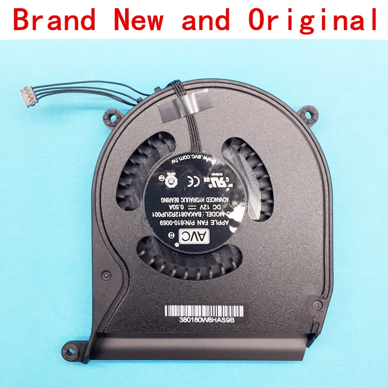 Новинка, охлаждающий вентилятор для процессора Apple MACBOOK Mac Mini A1347 EMC 2442 Mid 2011 MC270 MC438 MC815 MC816 610-0069 BAKA0812R2UP001