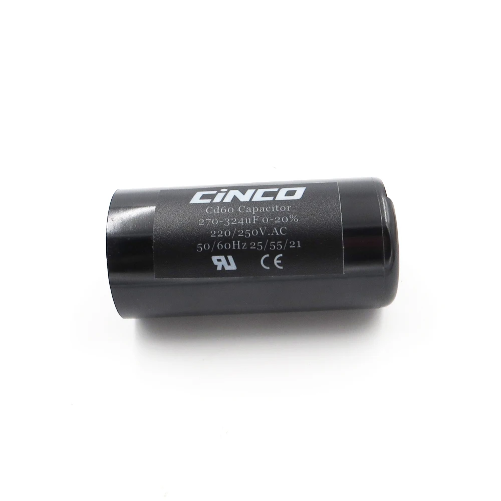 270 324MFD 220 V 250 275 CD60 пусковые конденсаторы двигателя RV запуск ing 324 mf uf компрессор HVAC