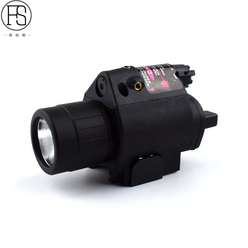 Тактический лазерный прицел с красной точкой светодиодный фонарик для