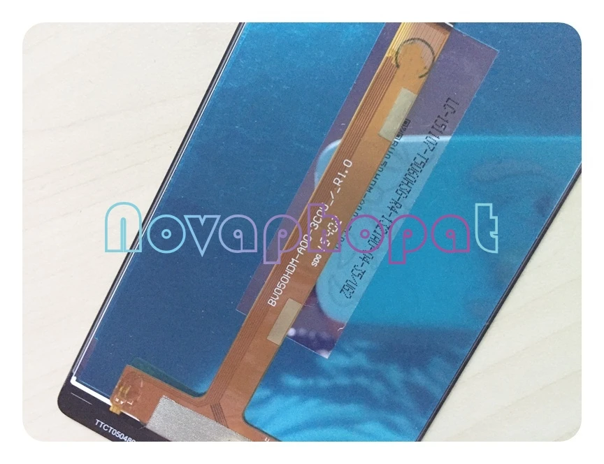 Черный ЖК-экран Novaphopat для Wiko Pulp 4G ЖК-дисплей с сенсорным экраном дигитайзер