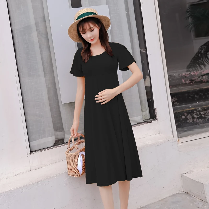 2019 New Arrive Maternity Dress Woman Summer Dresses Pregnant Large Size Clothing MD-00790 | Мать и ребенок