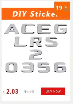 A45 A140 A160 A180 A200 A220 A250 A260 металлическая пластиковая наклейка для Mercedes AMG Benz A W203 W176 Задняя эмблема внешняя отделка