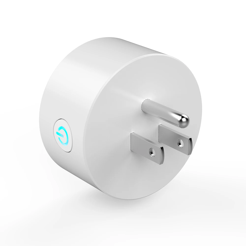 Lonsonho WiFi Smart Plug US Mini Outlet мониторинг энергии не требуется концентратор Работает с Alexa Google Assistant
