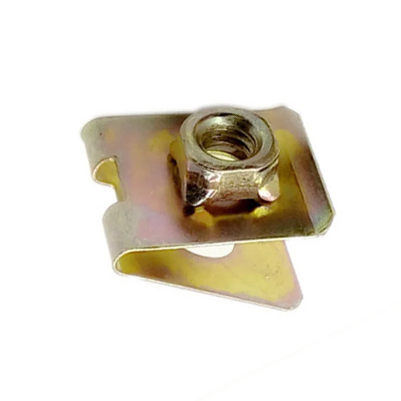 50 шт. авто крепежа кузова дверь Панель отделка под винт U-Тип зажимы для прокладок