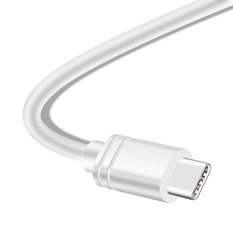 Data USB Type C Charger Cable For Galaxy S8 S9 S10 E Plus Huawei Xiaomi Fast Charging Type-C TypeC Short Long 1m 2m 3m Wire Cord - Цвет: Белый