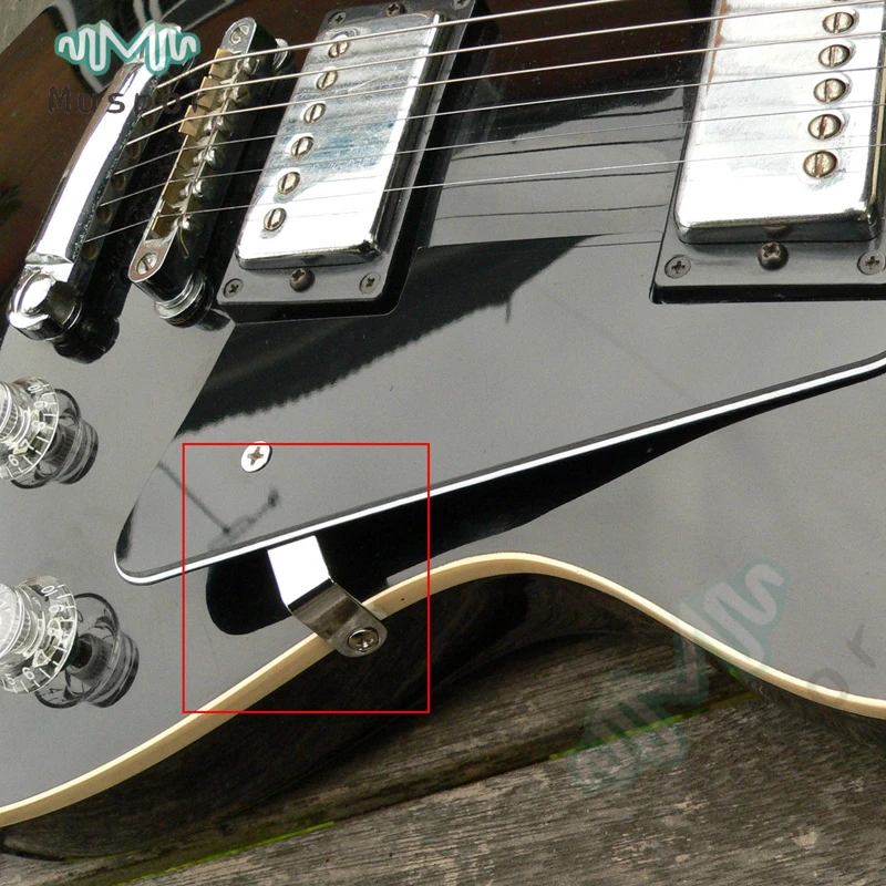 Хромированный скребок кронштейн для Gibson Epiphone Les Paul LP гитары накладки