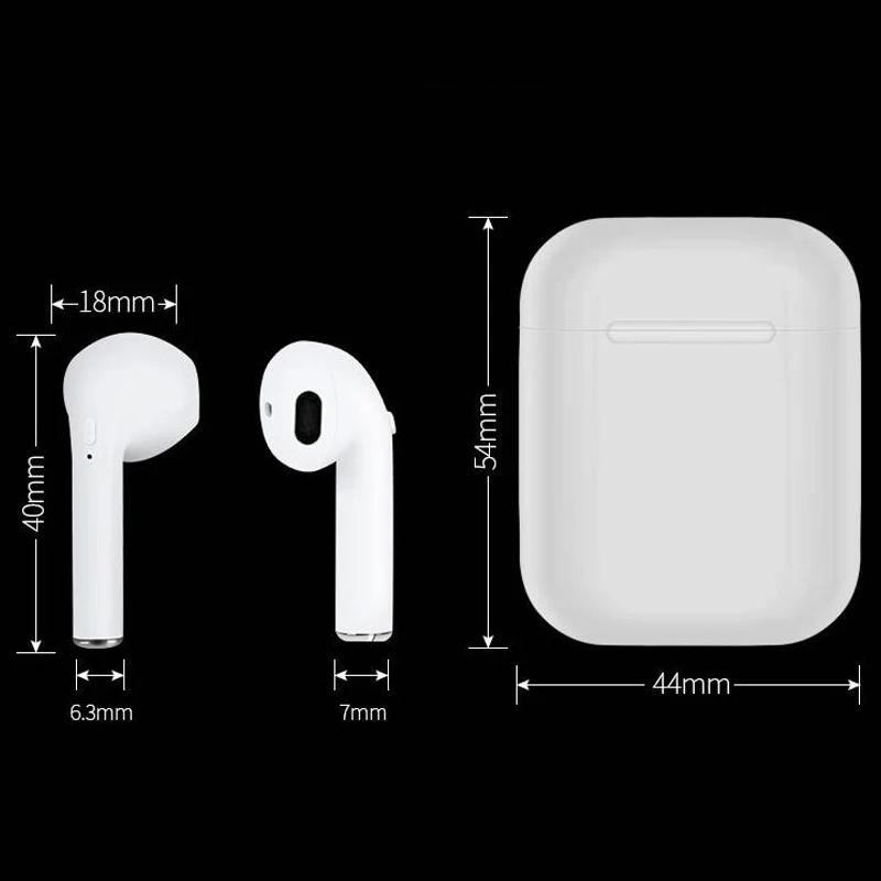 I9S TWS беспроводные наушники портативные Bluetooth 5 0 гарнитура невидимые всплывающие
