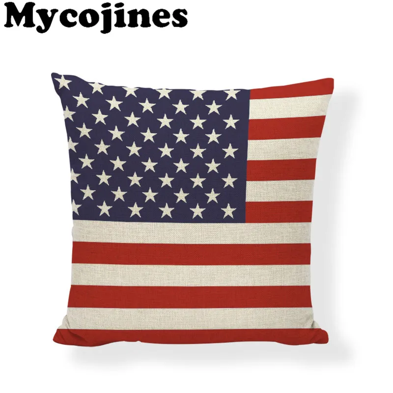 Чехол для подушки с флагом страны, английская Америка, Россия, 45*45 см, Франция, Китай, Аргентина, чехол для подушки, декор для гостиной