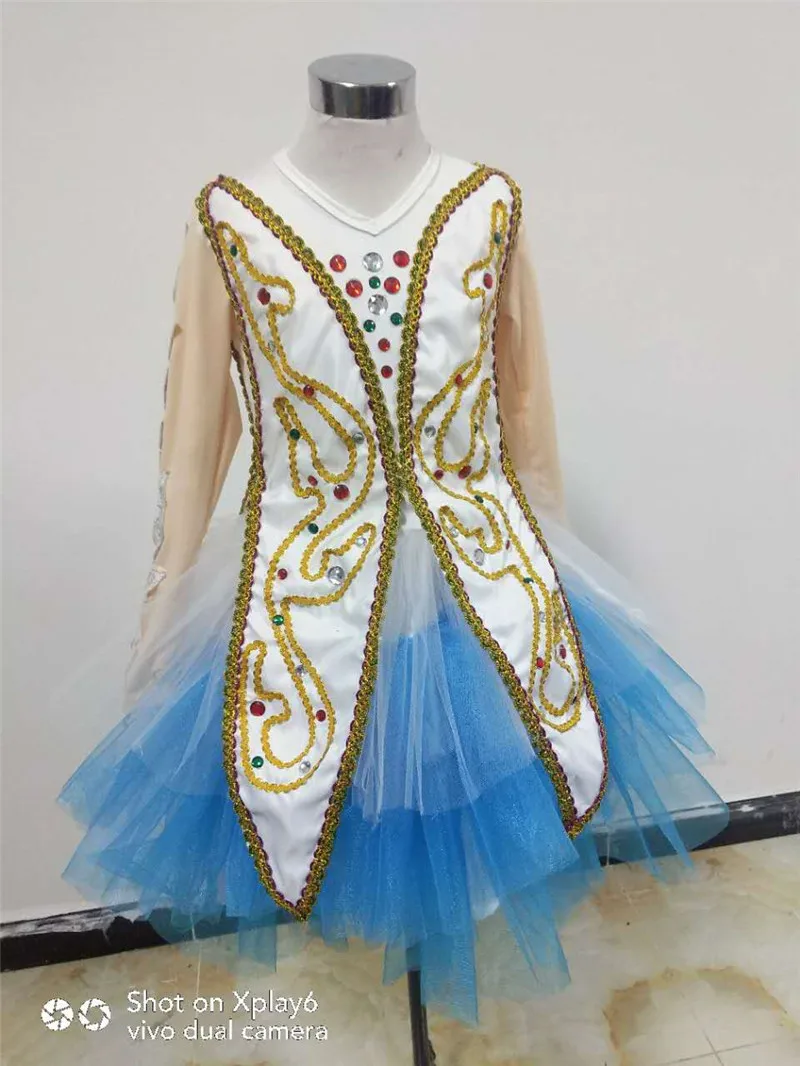 Танцевальный Костюм для выступлений девочек и детей костюм|Балет| |