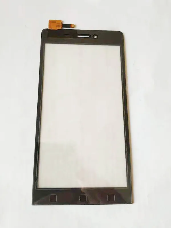 Черный золотой цвет для Micromax Canvas Q354 сенсорный экран дигитайзер объектива
