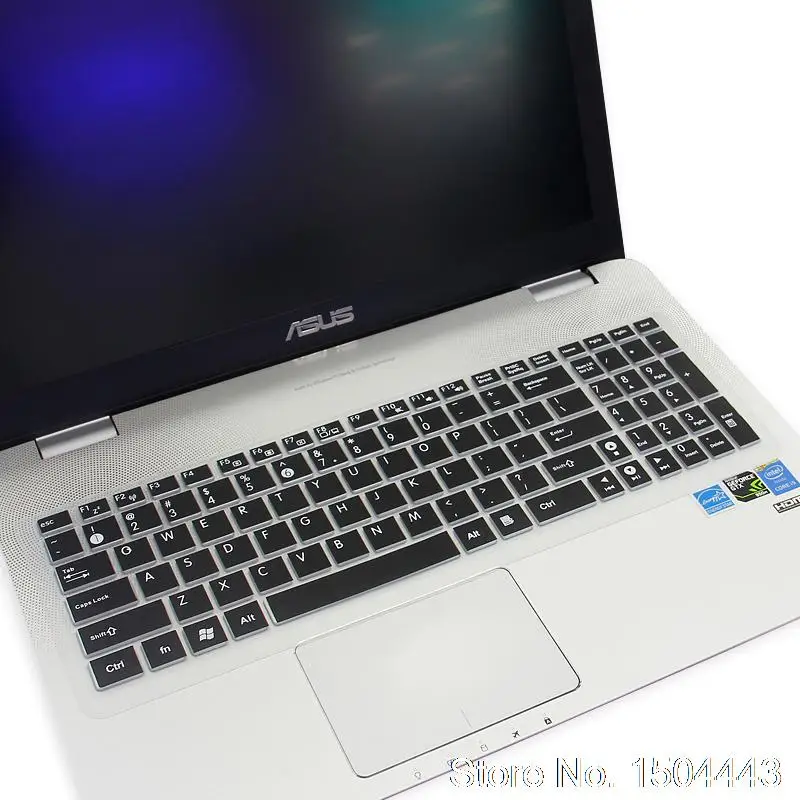 15 6-дюймовая силиконовая защитная Клавиатура для ноутбука Asus X555 X555Y X555YI K550D K555L X502C
