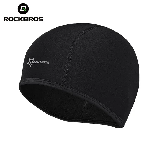 ROCKBROS ветрозащитные велосипедные шапки для мужчин и женщин gorra ciclismo для верховой езды, бега, катания на лыжах, спорта на открытом воздухе, флисовая бандана для шоссейного велосипеда, MTB шапки