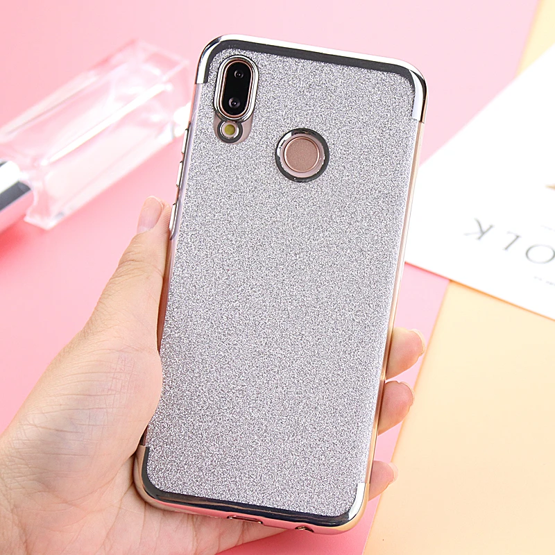 Чехол из ТПУ с блестящим покрытием для Huawei Y9 Y7 Pro Y6 P Smart P10 P20 P30 Lite Mate 20 Lite Honor 8X 7A Pro Mate 10 Lite