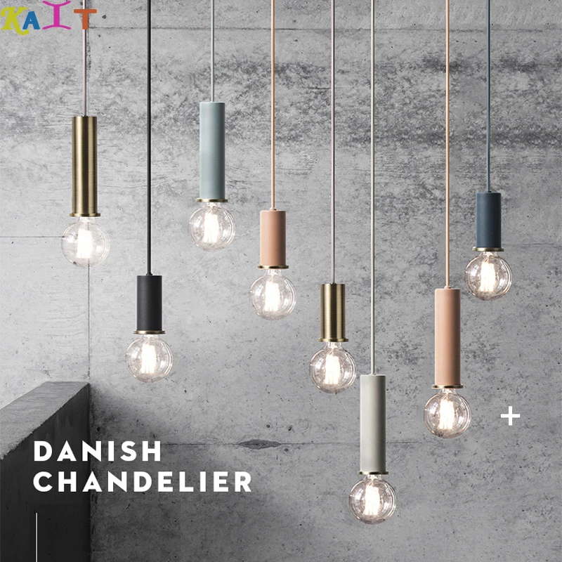

KAIT Pendant Lights Loft LED Pendant Lamp Bedroom Home Lighting E27