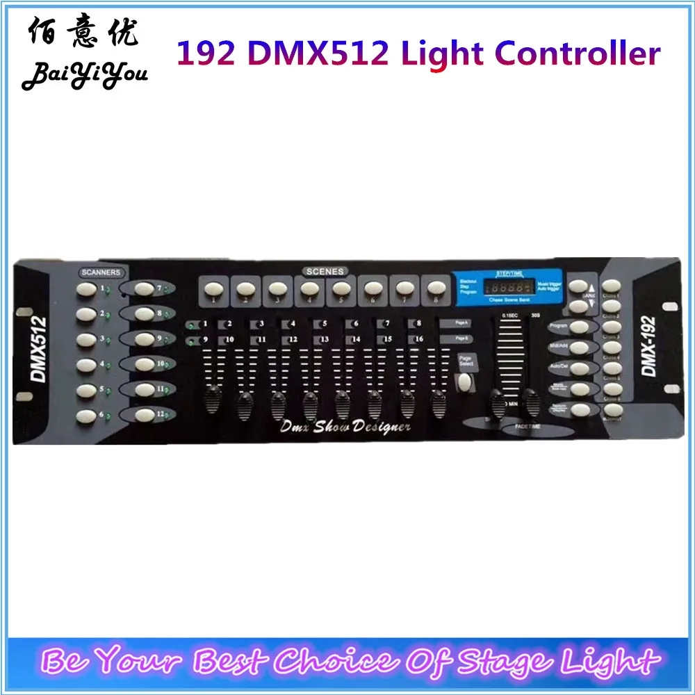1 шт./лот Бесплатная доставка 192 DMX 512 DJ светильник контроллер движущаяся головка Par