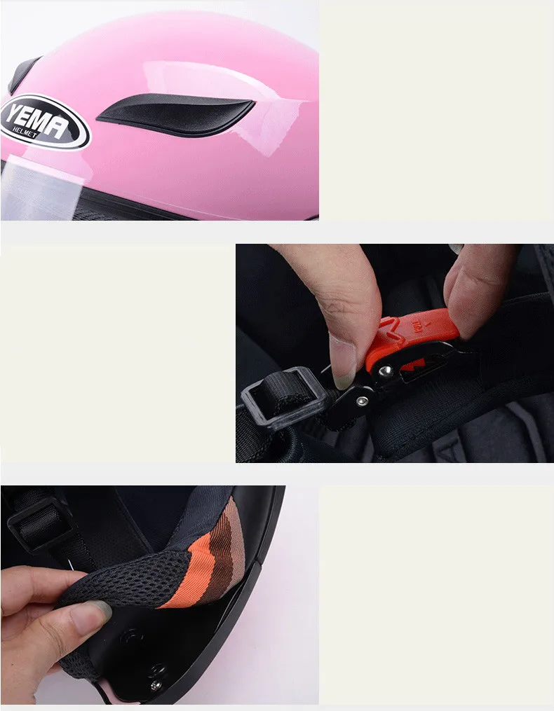 Полу покрыты мотоциклетные шлемы мотоцикла Электрический четыре сезона вообще