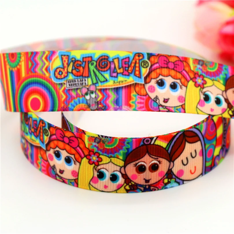 7/8 'Бесплатная доставка, рисунок медведя из мультфильма, корсажная лента, головной убор, украшение для вечерние «сделай сам», оптовая продажа, 22 мм D564