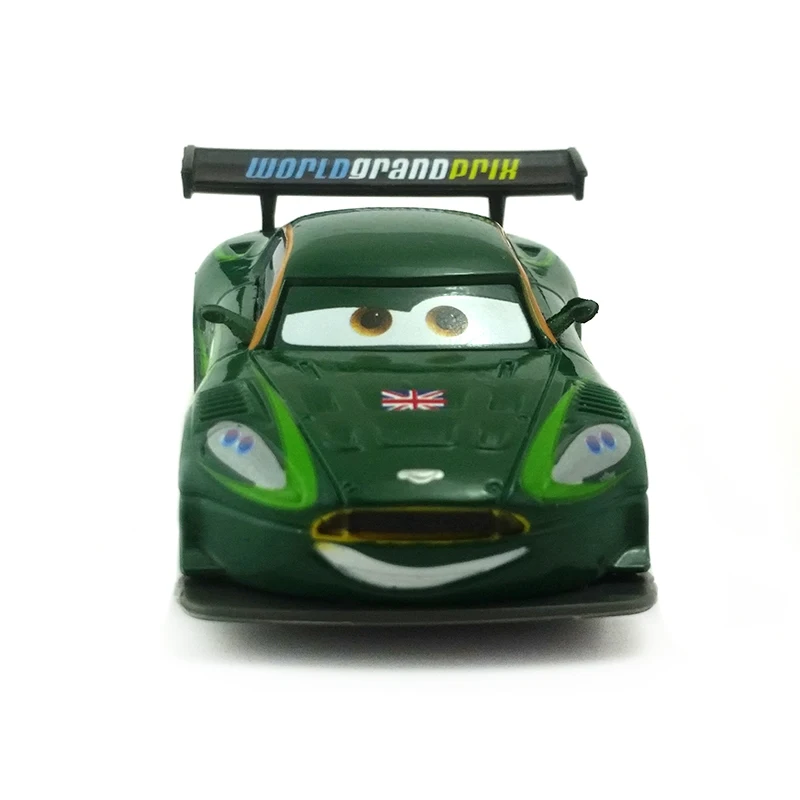 Disney Pixar Cars 2 Найджел Gearsley металлический литой игрушечный автомобиль 1:55 свободный