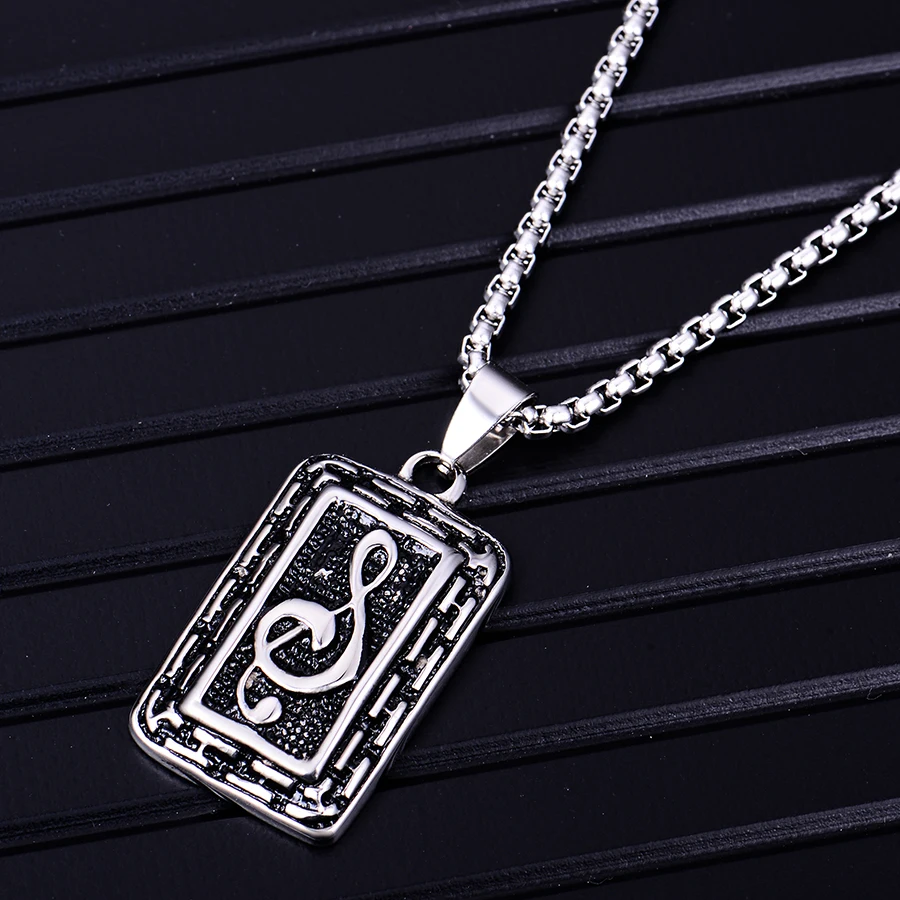 Ожерелья и кулоны в стиле хип хоп хобборн из нержавеющей стали подвеска виде рок