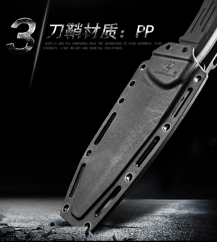 HX DOTDOORS D-179@ Ray прямой нож Открытый тактический нож дикое выживание с EDC нож Походный нож с прямым лезвием