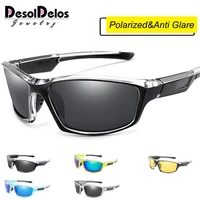 2019 new sport polarized sunglasses men women night vision driving goggles oval shades uv400 gafas de sol masculino g069