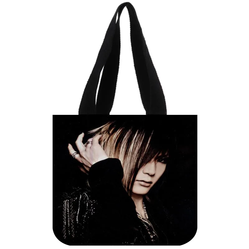 Custom Gazette Uruha многоразовые сумки для женщин Наплечная ткань сумка складные большие льняные сумки для покупок живопись путешествия