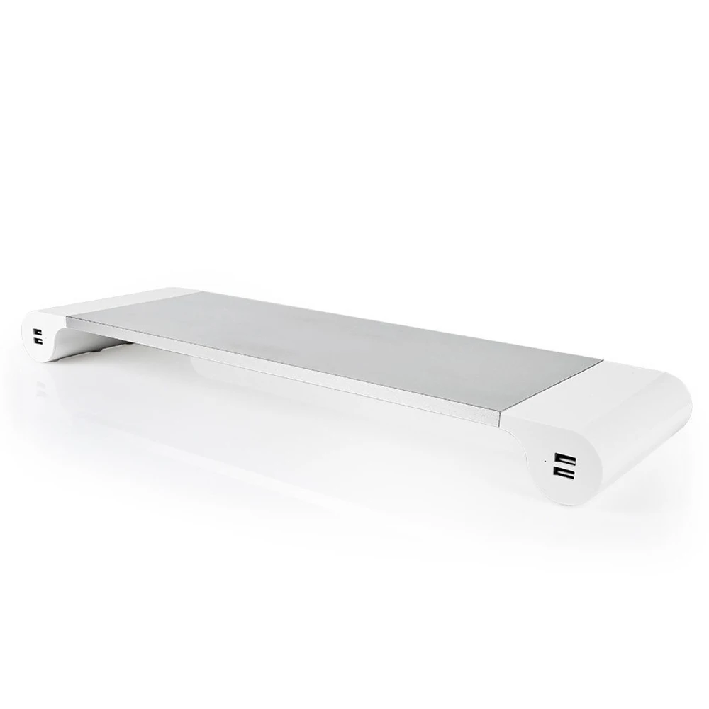 4 usb порта для зарядки и хранения клавиатуры Алюминиевая Подставка ноутбука