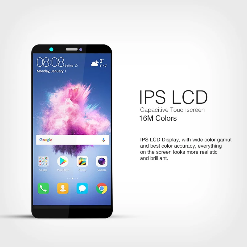 Оригинальный ЖК дисплей для Huawei P Smart сенсорный экран панель Enjoy 7S дигитайзер