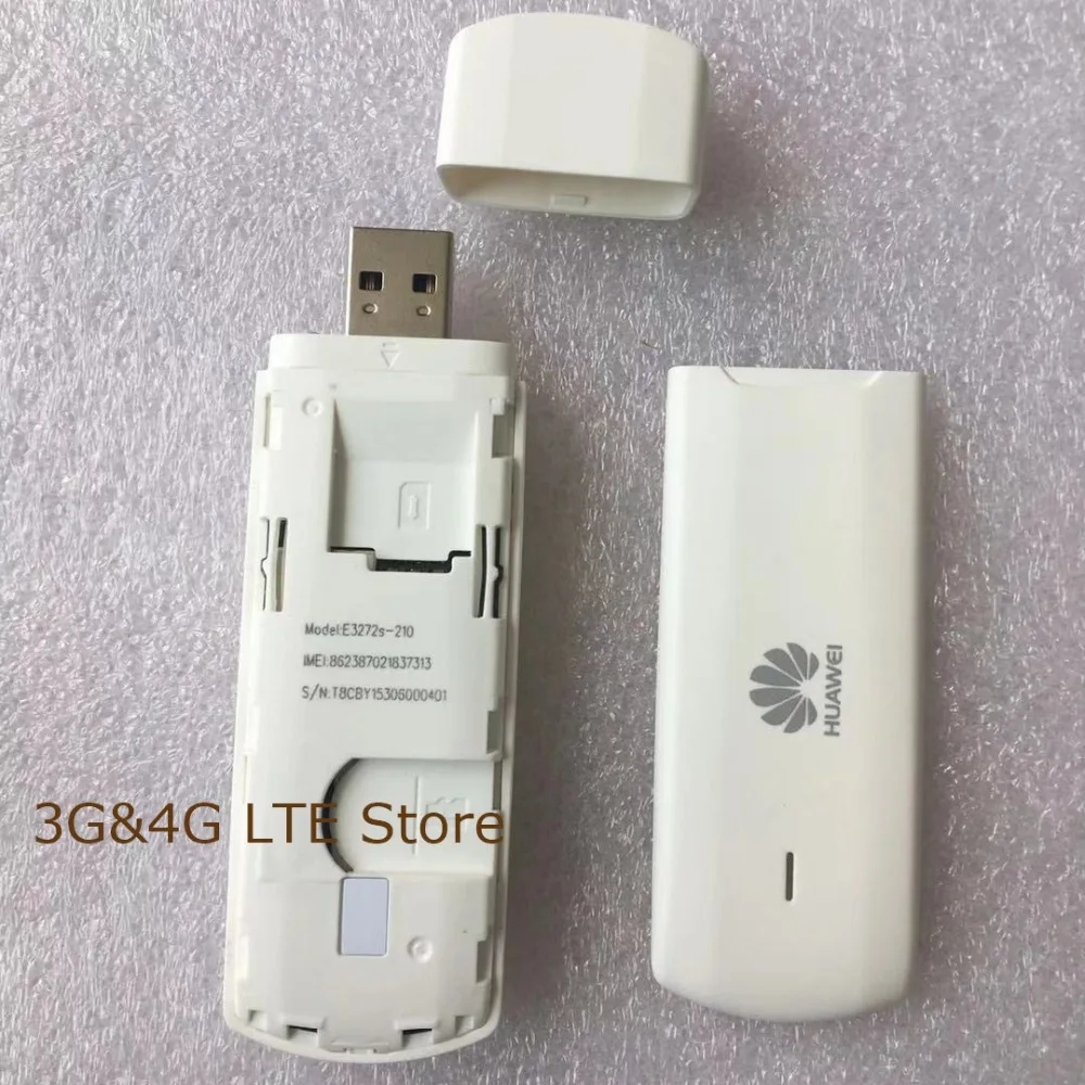 USB-модем HUAWEI E3272s-210 150 Мбит/с 50 шт./лот 4G LTE PK E3276 E3372 E392 | Компьютеры и офис