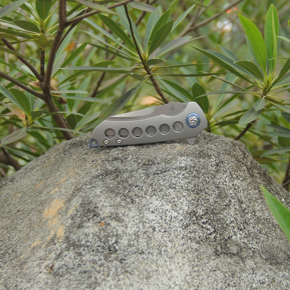 Тактический нож Kizer KI4508 S35VN для выживания на открытом воздухе инструмент