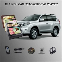 bigbigroad car headrest monitor 210 1 screen support usb sd dvd player games remote control for toyota prado