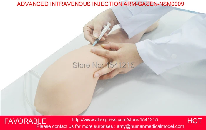 Полнофункциональная впрыска вены полный манекен VENIPUNCTURE ARM IV тренировочная