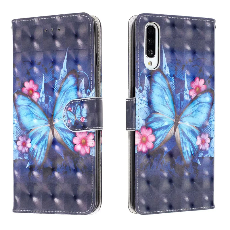 2019 3D Wallet Cases For Samsung A20E A70 A50 A40 Flip TPU Leather Cover Galaxy Note 10 Pro A20 A30 A10 A60 A80 Phone Case BOOK | Мобильные