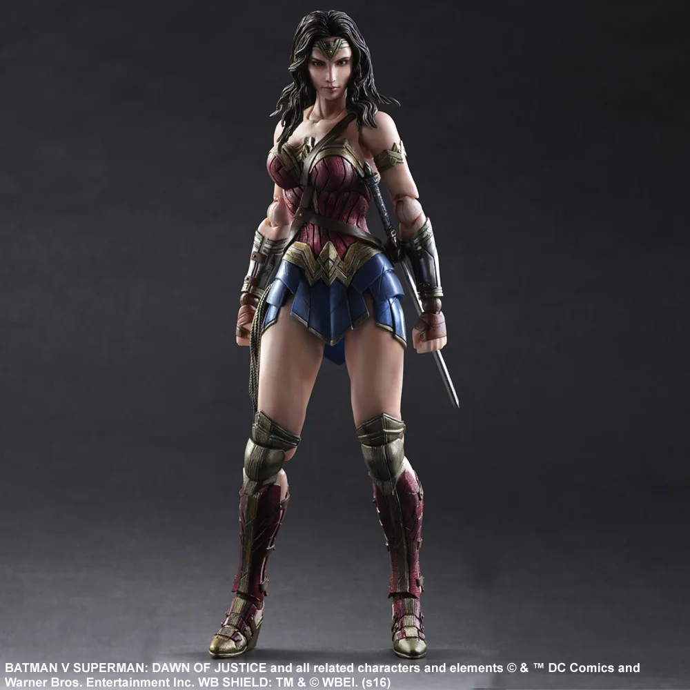 Диана Принц Wonder Woman 27 см Играть искусств Кай Аниме игрушки Фигурки ПВХ Модель