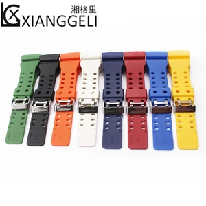 Аксессуары для часов булавки туфли с ремешком и пряжкой для объектива с оптическими зумом Casio G-SHOCK GD-100 GD-110 GD-120 GA-110 120 GA-150 GA-300 Для женщин ремешок для мужских наручных часов