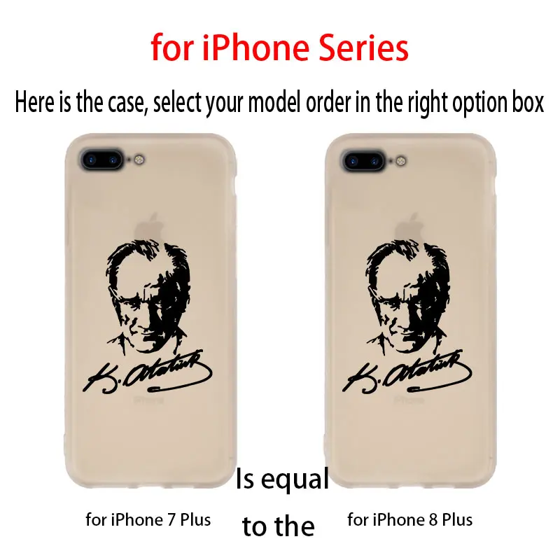 Турция Mustafa Kemal Ataturk силиконовый мягкий чехол для iPhone 11 12 Pro X XS Max XR iphone 8 7 6 Plus 5 5s SE