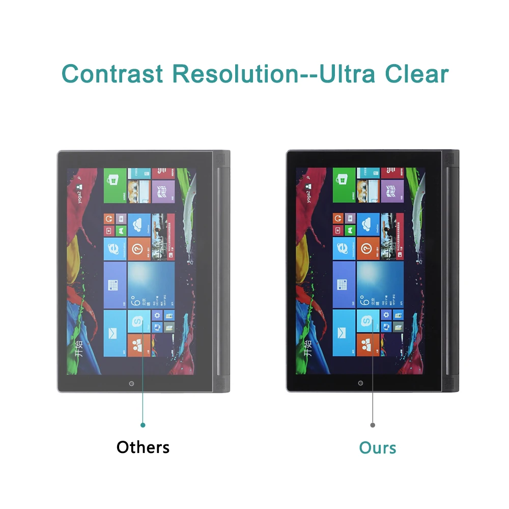 Закаленное стекло для Lenovo Yoga Tablet 2 10 1051 1051F 1051L защитная пленка защита от царапин
