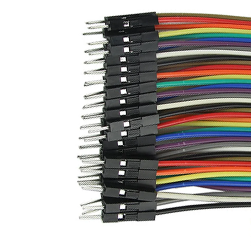 40 шт. 10 см Мужской и Женский Дюпон перемычка провода ленты GPIO кабель Pi макет